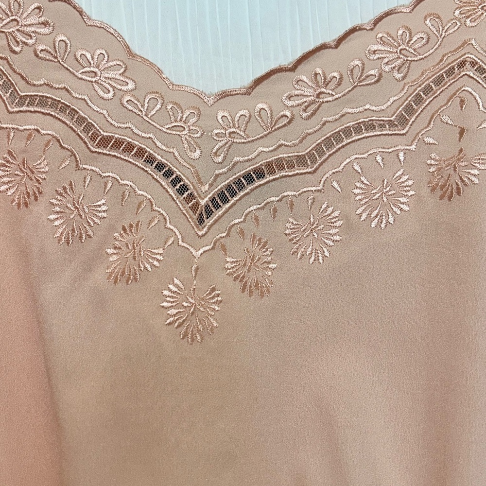 Express Pink Lace Trim Chemise - Picture 5 of 6
